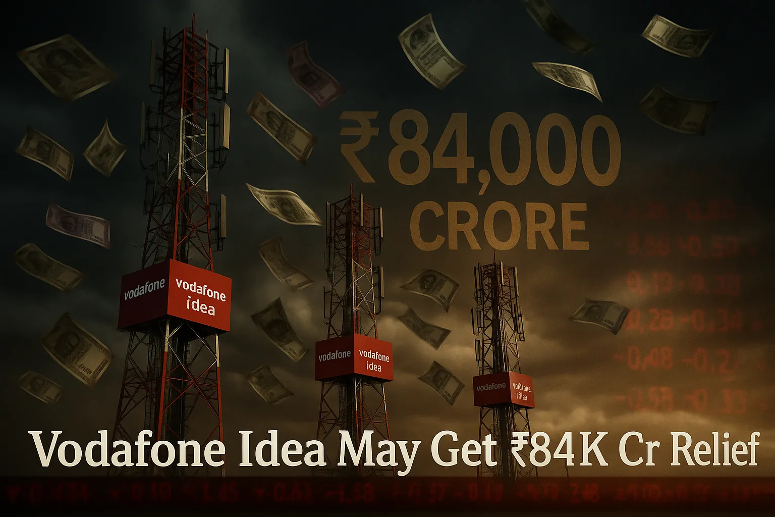 Vodafone Idea May Get ₹84K Cr Relief